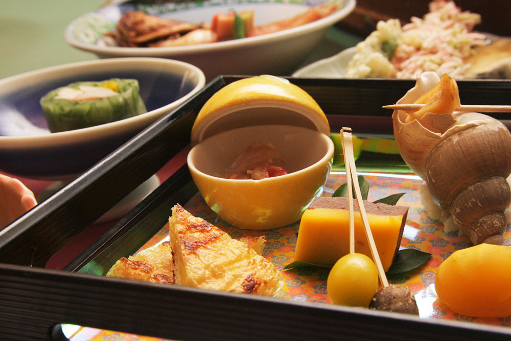 山の幸も豊富です。